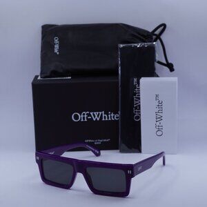 Off-White OERI13Z CHANDLER 3707 Square Sunglasses – Purple\ Grey